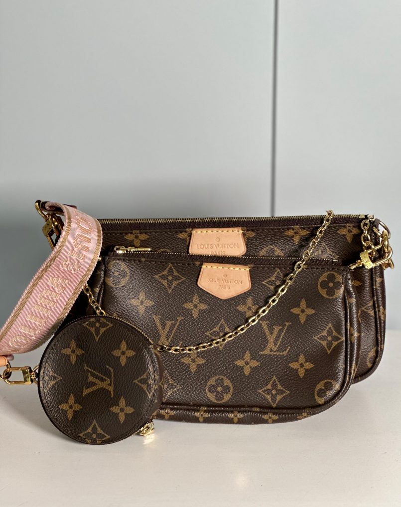 LV MULTI POCHETTE ACCESSOIRES ROSECLAIR