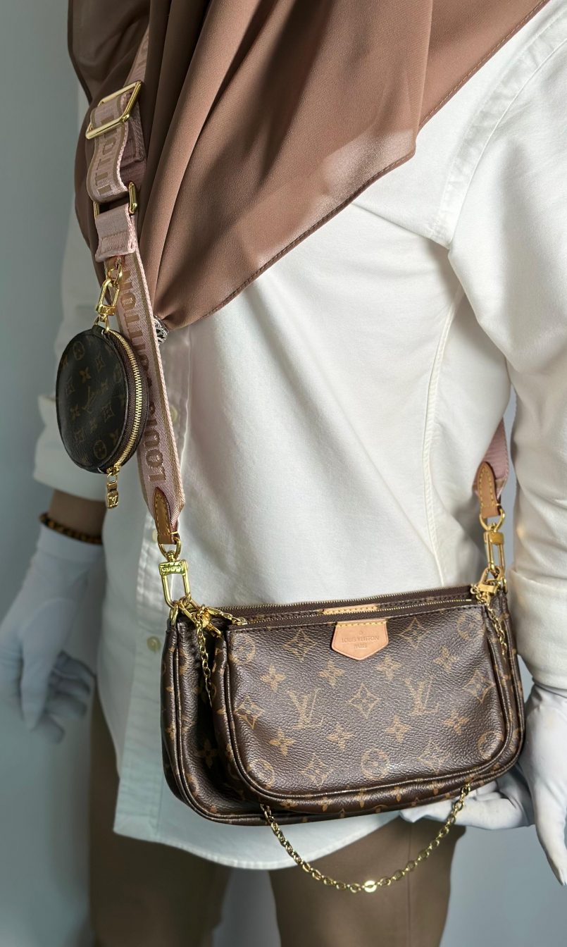 LV MULTI POCHETTE ACCESSOIRES ROSECLAIR