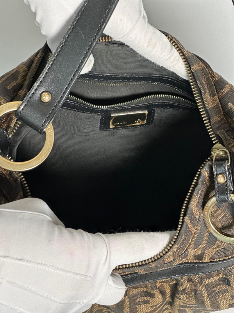 FENDI ZUCCA SHOULDER BAG